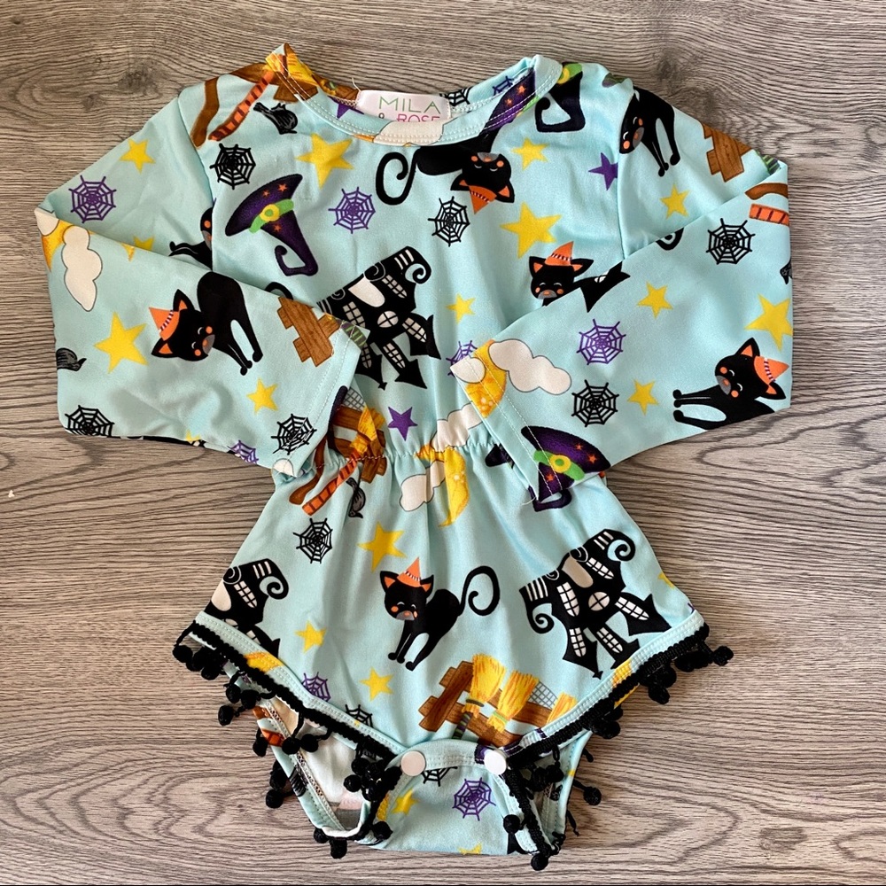 Mila & Rose Medium Halloween Leotard